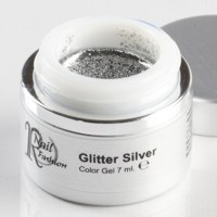 Gel Colorato Glitter Silver 7 ml.